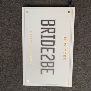Bride 2 Be notebook, Kate Spade